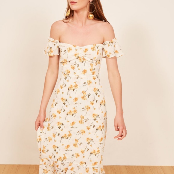 Reformation Dresses Iso Reformation Butterfly Dress Poshmark